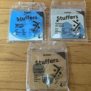 NWT lot of 3 CFA Kids Toy- Stuffers with stickers